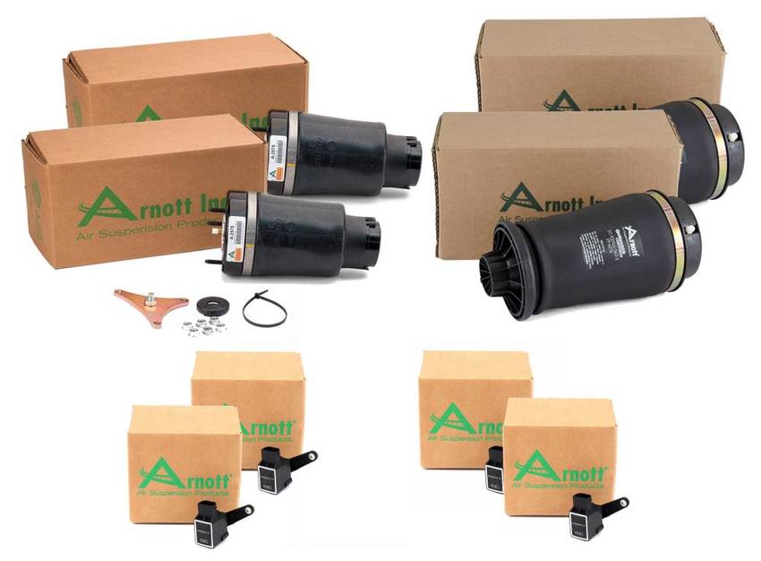Mercedes Suspension Air Spring Kit - Front and Rear (with Airmatic and Rear Air Suspension) 164320611380 - Arnott 3994689KIT